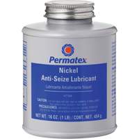 Nickel Anti-Seize Lubricant, Brush Top Can, 2400°F (1316°C) Max. Temp. AH102 | Action Paper