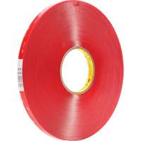 VHB Tape, 66 m (216') L x 6 mm (1/4") W, 23 mils, Acrylic Action Paper