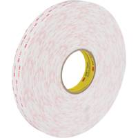 Ruban VHB 4950, 33 m (108') lo x 25,4 mm (1") la, 45 mils, Acrylique Action Paper