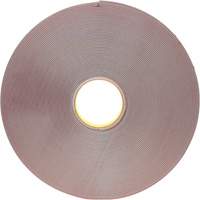 VHB Tape, 33 m (108') L x 25.4 mm (1") W, 91 mils, Acrylic Action Paper