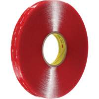 VHB Tape, 33 m (108') L x 12 mm (1/2") W, 40 mils, Acrylic Action Paper