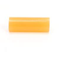 Hot Melt Adhesive, 1" Dia. x 3" L, Amber Action Paper