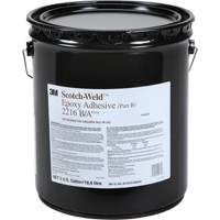 Scotch-Weld Adhesive, 5 gal., Pail, Two-Part, Grey Action Paper