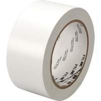 Ruban en vinyle pour travaux g&eacute;n&eacute;raux 764, 25,4 mm (1") la x 32,9 m (108') lo, 5 mils, Blanc Action Paper
