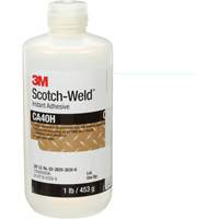 Colle instantan&eacute;e Scotch-Weld, Transparent, Bouteille, 1 lb Action Paper
