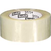 Ruban d'emballage Scotch 311+, Adh&eacute;sif Acrylique, 48 mm (1-22/25") x 100 m (328') Action Paper