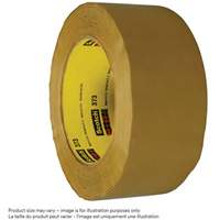 Ruban pour sceller les boîtes Scotch 373, Adh&eacute;sif Thermofusible, 2,5 mils, 48 mm (2") x 100 m (328') Action Paper