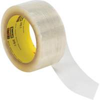 Ruban d'emballage Scotch 375, Adh&eacute;sif Thermofusible, 3,1 mils, 48 mm (1-22/25") x 1500 m (4921') Action Paper