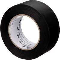 Rubans adh&eacute;sifs en vinyle 3903, 48 mm (2") la x 45 m (148') lo, 6,5 mils, Noir Action Paper