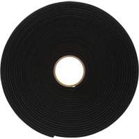 Ruban de mousse en vinyle 4504, 25,4 mm (1") la x 16,5 m (54') lo, 250 mils, Noir Action Paper