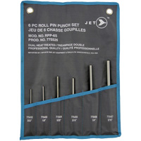 RPP-6S Roll Pin Punch Set, 6 Pieces Action Paper