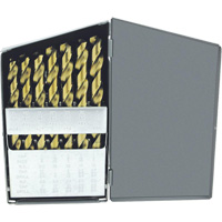 GF29CB Jeu de forets Jet-Kut de qualit&eacute; sup&eacute;rieure, 29 morceaux, Cobalt Action Paper