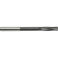 Chucking Reamer, #3, Spiral Flute, Cobalt, Straight Shank Action Paper