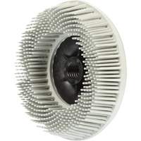 Disques radiaux bristle pour meuleuses angulaires Scotch-Brite, C&eacute;ramique, Grain 120, 4-1/2" dia. Action Paper