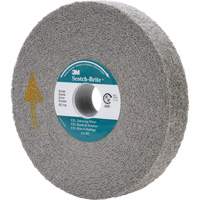 Scotch-Brite EXL Deburring Wheel, 6" x 1", 1" Arbor Action Paper