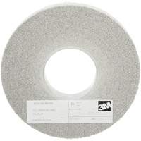 Scotch-Brite EXL Deburring Wheels, 8" x 1", 3" Arbor, Aluminum Oxide Action Paper