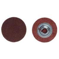 Quick-Change Cloth Disc, 3" Dia., 60 Grit, Aluminum Oxide Action Paper