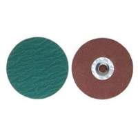 Disques &agrave; changement rapide, 3" dia., Grain 36, Alumine de zirconium Action Paper