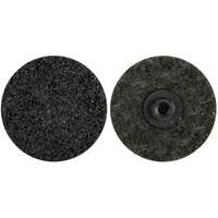 Non-Woven Quick-Change Discs, 2" Dia., Extra Coarse Grit, Aluminum Oxide Action Paper
