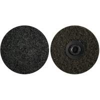 Non-Woven Quick-Change Discs, 3" Dia., Extra Coarse Grit, Aluminum Oxide Action Paper