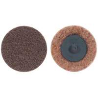 Non-Woven Quick-Change Discs, 3" Dia., Extra Coarse Grit, Aluminum Oxide Action Paper