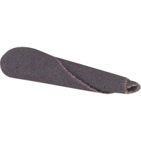ALO Spiral Cartridge Roll, 320 Grit, 3/16" Dia., Aluminum Oxide, 1" L, 1/8" Arbor Action Paper