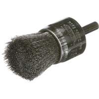 Crimped Wire End Brush, 1", 0.005 Fill Action Paper
