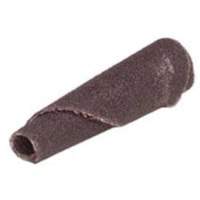 ALO Spiral Cartridge Roll, 60 Grit, 3/16" Dia., Aluminum Oxide, 1" L, 1/8" Arbor Action Paper