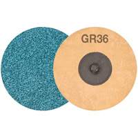 Disque de ponçage TWIST TOPCUT, 3" dia., Grain 36, Zirconium Action Paper