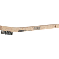 Petites brosses de nettoyage, Laiton, 3 x 7 rangs de fils, Longueur 7-3/4" Action Paper