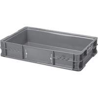 Syst&egrave;me de contenants d'exp&eacute;dition 4845 de StakPak Plus, 15" la x 24" p x 5" h, Gris Action Paper