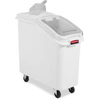 Mobile Ingredient Bins with Sliding Lid, 2.75 cu. ft. Capacity, 28" H x 13-13/100" W x 29-1/4" D Action Paper