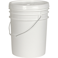 General Purpose Pail without Lid, Plastic, 4 L Action Paper