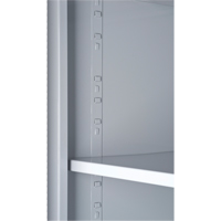 Deep Door Combination Cabinets, 38" W x 24" D x 72" H, Grey Action Paper