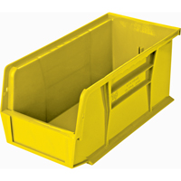 Ultra Stack & Hang Bin, 5-1/2" W x 5" H x 10-7/8" D, Yellow Action Paper