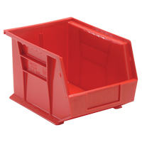 Ultra Stack & Hang Bin, 8-1/4" W x 7" H x 10-3/4" D, Red Action Paper
