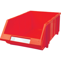 Stack & Hang Bin, 11-13/16" W x 7" H x 17-11/16" D, Red Action Paper