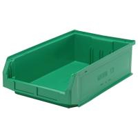 Giant Stacking Containers, 12.375" W x 19.75" D x 5.875" H, Green Action Paper
