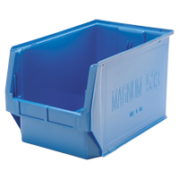 Giant Stacking Containers, 12.375" W x 19.75" D x 11.875" H, Blue Action Paper