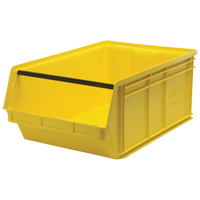 Contenants g&eacute;ants empilables, 18,375" la x 29" p x 11,875" h, Jaune Action Paper