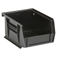 Ultra Stack & Hang Bin, 4-1/8" W x 3" H x 5-3/8" D, Black Action Paper