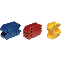 Quick Pick Bins, 5" x 6.625" x 9.5", Red Action Paper