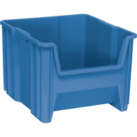 Giant Stacking Containers, 16.5" W x 17.5" D x 12.5" H, Blue Action Paper