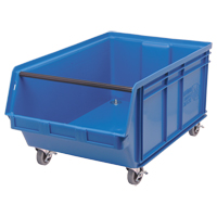 Bac mobile MAGNUM, 14-7/8" ha x 18-3/8" la x 29" p, Capacit&eacute; de 150 lb, Bleu Action Paper