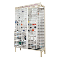 Syst&egrave;me de stockage &agrave; glissi&egrave;re &agrave; bacs basculants autonome, 48" la x 18" p x 77" h, 112 tiroirs Action Paper