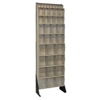 Tip-Out Bins Stand, 23-5/8" W x 8" D x 75" H, 36 Drawers Action Paper