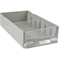 Replacement Drawer for KPC-100 Parts Cabinets, Plastic, 6-3/8" W x 11-3/10" D x 2-11/16" H, Grey Action Paper