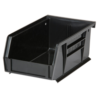 Stack & Hang Bin, 4-1/8" W x 3" H x 7-3/8" D, Black Action Paper