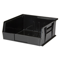 Stack & Hang Bin, 11" W x 5" H x 10-7/8" D, Black Action Paper
