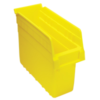 Bacs pour &eacute;tag&egrave;re Store-Max, 4-3/8" la x 8" H x 11-5/8" p, Jaune, Capacit&eacute; 44 lb Action Paper